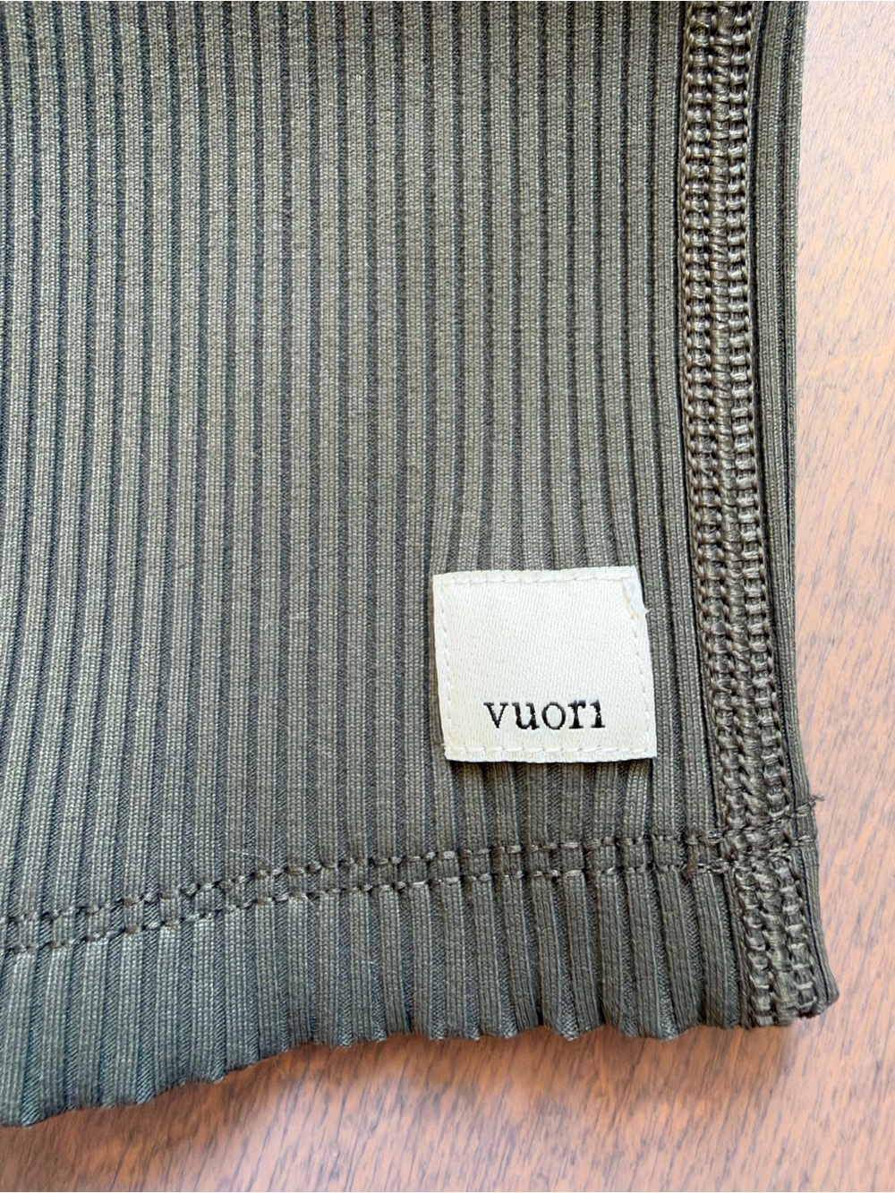 Vuori Rib Crop Tank - Picture 9 of 15